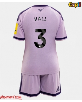 Newcastle United Lewis Hall #3 Echipament de Fotbal Replică 2026-27 Copii Treilea (+ Șorturi)